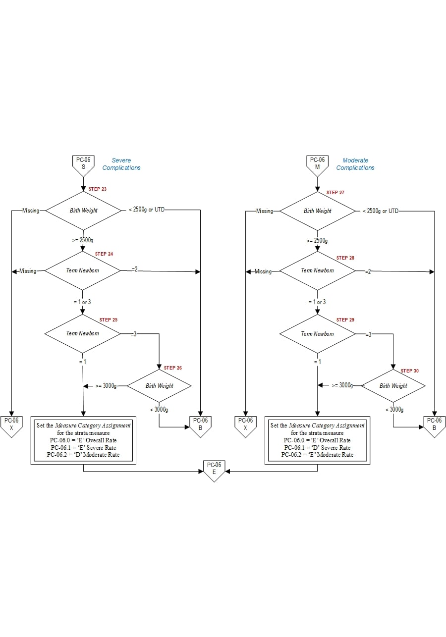 Graphic depiction of the Measure Algorithm. Refer to the Algorithm Narrative for each detailed step.